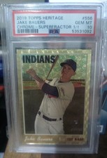 Current marketplace image for 2019 Topps Heritage #556 NLCS MVP Superfractor 1/1
