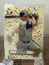 Marketplace image: 2023 Topps Pristine Tim Salmon Superfractor #1/1 Anaheim Angels