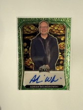 Marketplace image: 2024 Leaf Metal Superfractor 1/1 Adrian Wojnarowski #MC-220 Auto Rare