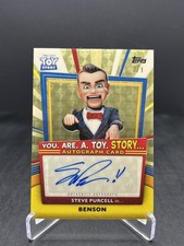 Marketplace image: 2025 Topps Toy Story 30th Steve Purcell as Benson Auto Superfractor 1/1 #YRT-SP