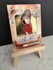 Marketplace image: 2026 Topps Chrome Disney Moana Auliʻi Cravalho Autograph 1/1 SuperFractor