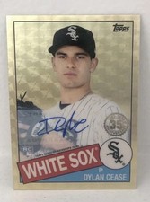 Marketplace image: Dylan Cease RC Auto 1/1 Superfractor 2020 Topps 35th Silver Pack Chrome