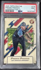 Marketplace image: 1/1 SUPERFRACTOR FREDDIE FREEMAN LA DODGERS 2025 TOPPS PRISTINE PSA 9 MINT