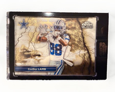 Marketplace image: CeeDee Lamb 1/1 Superfractor Topps Chrome Black Lightning