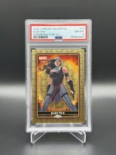 Marketplace image: 2025 Topps Marvel Deadpool Chrome Elektra Superfractor 1/1 PSA 8