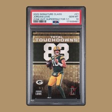 Marketplace image: 2025 Topps Jordan Love SuperFractor 1/1 PSA 10