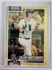 Marketplace image: 2026 TOPPS CHROME ROOKIE COLSON MONTGOMERY SUPERFRACTOR 1/1 WHITE SOX