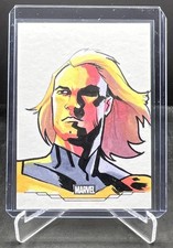 Marketplace image: 2025 Topps Chrome Marvel Studios Sentry Sketch Card by Antni Ellison 1/1