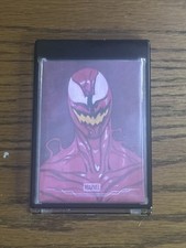 Marketplace image: 2026 Topps Chrome Marvel Carnage 1/1 Hand-Drawn Card Auto Hector Barros