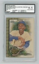Marketplace image: 2022 Topps Chrome Allen & Ginter Ernie Banks Superfractor 1/1 DGA 9.5 - POP 1 -
