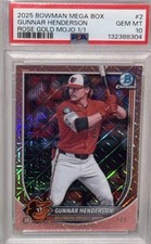 Marketplace image: 2025 BOWMAN MEGA BOX CHROME GUNNAR HENDERSON 1/1 ROSE GOLD MOJO PSA 10 1/1 #2