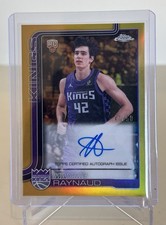 Marketplace image: 2025-26 Topps Chrome Update Maxime Raynaud TRUE GOLD AUTO /50🚨Rookie🚨ebay 1/1
