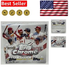 Marketplace image: 2021 Chrome Update Baseball Mega Box - Unopened with 40 Cards & Superfractors