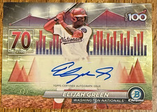 Marketplace image: 2024 Bowman Chrome Elijah Green Scouts Top 100 Superfractor 1/1 #BTPA-70