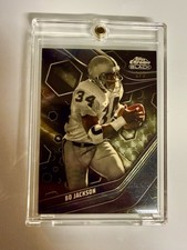 Marketplace image: 2023 Topps Composite Topps Chrome Black Bo Jackson Superfractor 1/1