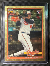 Marketplace image: 2026 Topps Chrome Samuel Basallo 1/1 RC Superfractor 91CB-17 Orioles Rookie