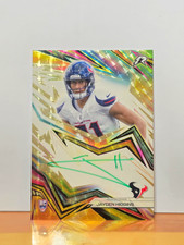 Marketplace image: 1/1 🔥 2025 Topps Resurgence Jayden Higgins RCAuto Superfractor Neon Initiates