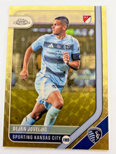 Marketplace image: 2026 Dejan Joveljic MLS Topps Chrome Superfractor 1/1 Sporting Kansas City