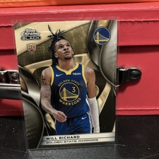 Current marketplace image for 2025 Topps Chrome Black #128 Will Richard Superfractor 1/1