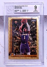 Marketplace image: 2025-26 Topps Chrome Update #186 Adou Thiero Superfractor 1/1 Rookie Lakers