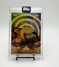 Marketplace image: Topps 2026 Topps Chrome Marvel Sabretooth Superfractor Insert #34 Card 1/1