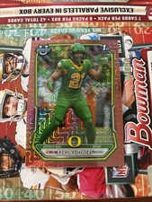 Marketplace image: 2026 Bowman Chrome Aaron Flowers 1st Bowman 1/1 Pack Pulled
