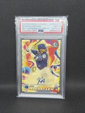 Marketplace image: 2025 Bowman Chrome Melt Mashers Superfractor 1/1 Autograph RC Kevin Alcantara