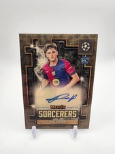 Marketplace image: 2024-25 Topps Merlin Pau Victor Sorcerers SUPERFRACTOR AUTO 1/1 RC Barcelona