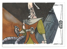 Marketplace image: 2026 TOPPS CHROME STAR WARS - KI-ADI-MUNDI (GETATOM) - SKETCH - ONE OF ONE #1/1