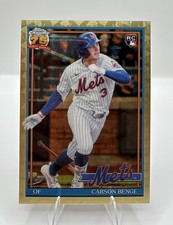 Marketplace image: 2026 Topps Update Chrome Carson Benge RC Superfractor 1/1