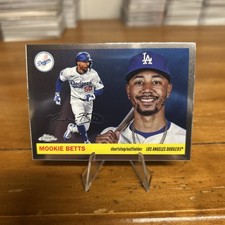 Marketplace image: 2025 Topps Chrome Platinum #65 Mookie Betts LA Dodgers Superfractor Error