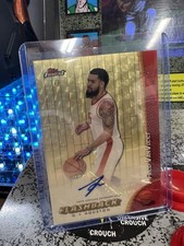 Marketplace image: 2025 Topps Finest Flashback Fred VanVleet Gold SuperFractor Autograph 1/1