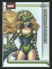 Marketplace image: 2026 Topps Chrome Marvel Comics #35 Enchantress SuperFractor Non_sport Card