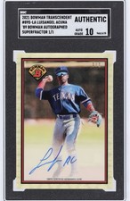 Marketplace image: Luisangel Acuna 2021 Bowman Transcendent Superfractor 1/1 Auto SGC 10 🔥