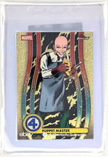 Marketplace image: Puppet Master 2026 Topps Finest Fantastic Four Superfractor 1/1 #34