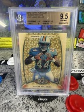 Marketplace image: 2012 Topps Platinum Lamar Miller RC Rookie Superfractor 1/1 BGS 9.5 GEM MINT