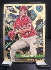 Marketplace image: 2025 Topps Cosmic Chrome Chase Petty RC Superfractor 1/1 #31 Cincinnati Reds