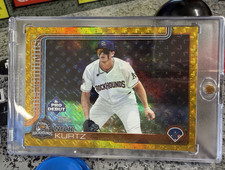 Marketplace image: 2025 Topps Pro Debut Nick Kurtz PD-1 Gold Foilfractor Superfractor RC 1/1 Rookie