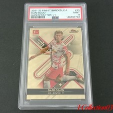 Marketplace image: Dani Olmo 2021‑22 Topps Finest Bundesliga Superfractor 1/1 #93 PSA 9 Mint RB