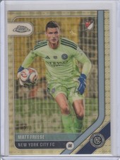 Current marketplace image for 2026 Topps Chrome MLS #196 Matt Freese Superfractor 1/1