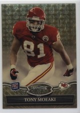 Marketplace image: 2010 Bowman Sterling Superfractor 1/1 Tony Moeaki #27 Rookie RC pn1