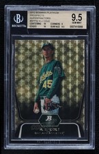 Marketplace image: 2012 Bowman Platinum Prospects Superfractor 1/1 AJ Cole #BPP52 BGS 9.5 GEM MINT