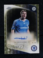 Marketplace image: 2025 Chrome UEFA Club Competitions Legends Superfractor 1/1 John Terry Auto 16wc