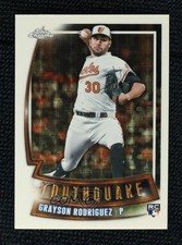 Marketplace image: 2023 Topps Chrome Update Youthquake Superfractor 1/1 Grayson Rodriguez Rookie RC