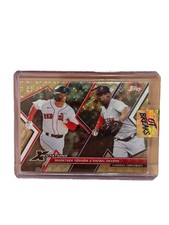 Marketplace image: Topps Xpectations Masataka Yoshida & Rafael Devers Red Sox Superfractor 1/1