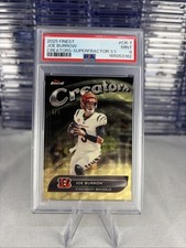 Marketplace image: 2025 Topps Finest Joe Burrow Creators-SUPERFRACTOR 1/1