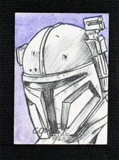 Marketplace image: 2023 Topps Chrome Star Wars Galaxy 1/1 Jeffrey Benitez Auto Sketch 1m1a