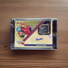 Marketplace image: 2024 Bowman's Best Xavier Isaac Futures Game Auto Relic SuperFractor 1/1 Rays