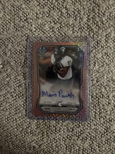 Marketplace image: 2026 Topps Bowman Chrome Marvis Parrish 1st Bowman Auto #BCPA-MP 1/1 Rose Gold