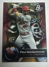 Marketplace image: 2023 Bowman Platinum - Paul Goldschmidt #98 1/1 Foilfractor Superfractor Cards
